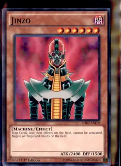 Yu-Gi-Oh Jinzo Legendary Decks II LDK2-ENJ10 1st Edition Non Holo - Image 1