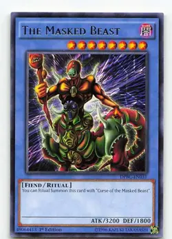The Masked Beast DPBC-EN031 Duelist Pack: Battle City Ultra Rare NM Yu-Gi-Oh - Image 1