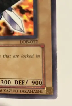 Trial of Hell - LOB-012 - 1st Edition (MP) (Common) Yu-Gi-Oh! - Image 4