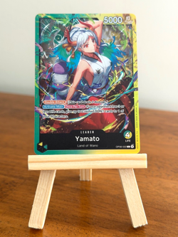 One Piece Yamato OP06-022 Starter Deck 28: GREEN/YELLOW Yamato Foil - Image 1