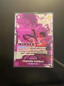 Charlotte Katakuri OP08-062 (Winner Pack 2025 Vol. 3) English NM One Piece Promo - Image 1