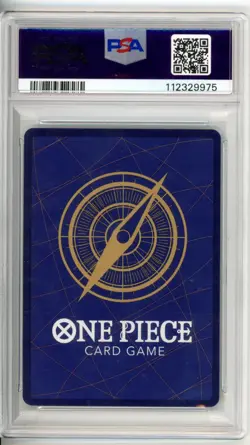 Monkey D. Luffy 2024 One Piece OP08 En Treasure Rare #109 PSA 10 - Image 2