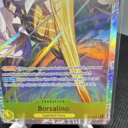 Bandai Borsalino EB04-058 SR Alt Art Holo Character 6000 Eng One Piece - Image 2