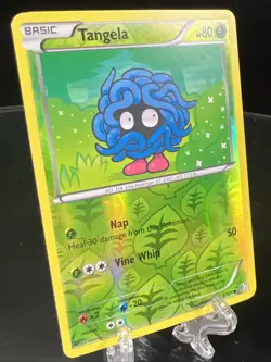 REVERSE HOLO Tangela 5/149 VLP - Boundaries Crossed Pokemon Card MAHOU Art - Image 2