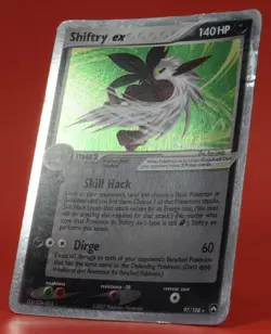Pokemon TCG English Card Power Keepers Shiftry ex 97/108 Holo - Image 4