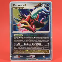 Pokemon TCG English Card Diamon & Pearl Promo Darkrai Lv.X DP19 Holo - Image 1