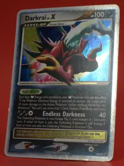 Pokemon TCG English Card Diamon & Pearl Promo Darkrai Lv.X DP19 Holo - Image 5