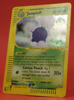 Pokemon TCG English Card e-Series Aquapolis Jumpluff H13/H32 Holo Rare - Image 4
