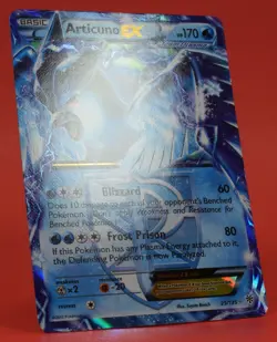 Pokemon TCG English Card Plasma Storm Articuno EX 25/135 Holo - Image 3