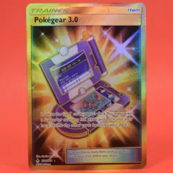 Pokemon TCG English Card Unbroken Bonds Pokegear 3.0 233/214 Gold Rare - Image 1