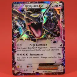 Pokemon TCG English Card XY Promo Shining Rayquaza EX XY69 Standard Size - Image 1