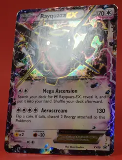 Pokemon TCG English Card XY Promo Shining Rayquaza EX XY69 Standard Size - Image 4