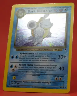 Pokemon TCG English Card Legendary Collection Dark Blastoise 4/110 Holo Rare - Image 4