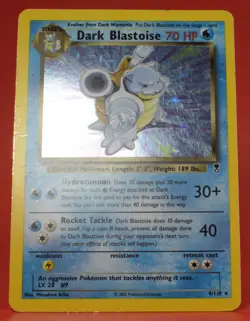 Pokemon TCG English Card Legendary Collection Dark Blastoise 4/110 Holo Rare - Image 5