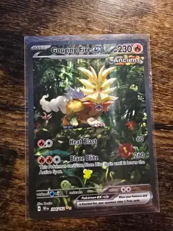 Pokemon TCG Gouging Fire EX Holo Card 204/162SV05: Temporal Forces Nm - Image 1