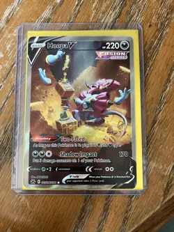 Pokemon Hoopa V GG53/GG70 Ultra Rare Holo SWSH Crown Zenith Gallery Card - Image 1