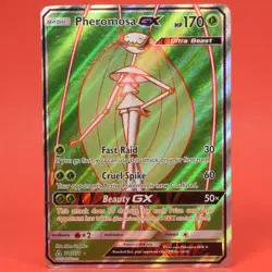 Pokemon TCG English Card Ultra Prism Pheromosa GX 140/156 Holo - Image 1