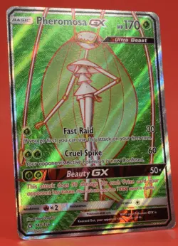Pokemon TCG English Card Ultra Prism Pheromosa GX 140/156 Holo - Image 3