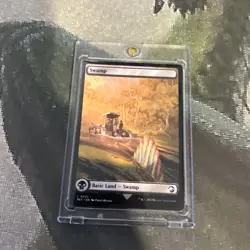 MTG Swamp - Universes Beyond: Jurassic World Collection (REX) #23 MTG - Image 3