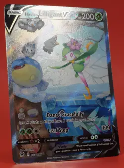 Pokemon TCG English Card Astral Radiance Hisuian Lilligant V 163/189 Full Art - Image 3