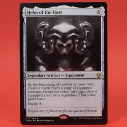 Magic: The Gathering MTG Card Helm of the Host Rare Dominaria 217/269 R - Image 1