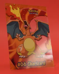Topps Pokemon Card TV Series 2 Clear PC3 #06 Charizard - Image 4
