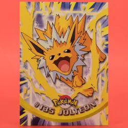 Topps Pokemon TV Card Series 3 #135 Jolteon - Image 1