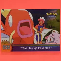 Topps Pokemon Card TV Series 3 OR9 The Joy of Pokemon Magikarp Silver Holo Foil - Image 1