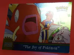 Topps Pokemon Card TV Series 3 OR9 The Joy of Pokemon Magikarp Silver Holo Foil - Image 4
