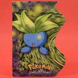 Topps Pokemon Card TV Series 2 Die Cut EV4 of 12 Evolution #43 Oddish - Image 1