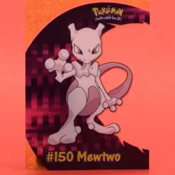 Topps Pokemon Card TV Series 2 Clear PC5 #150 Mewtwo - Image 1