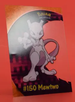 Topps Pokemon Card TV Series 2 Clear PC5 #150 Mewtwo - Image 3