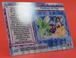 Topps Pokemon Card TV The Movie 2000 #18 At Play Snorlax Lapras Silver Holo Foil - Image 5