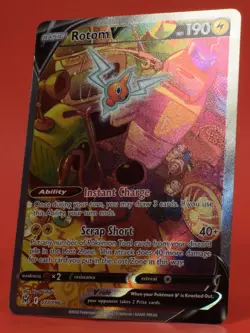 Pokemon TCG English Card Lost Origin Rotom V 177/196 Full Art - Image 4