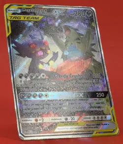 Pokemon TCG English Card Unified Minds Mega Sabeleye & Tyranitar GX 226/236 Holo - Image 3