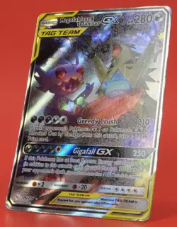 Pokemon TCG English Card Unified Minds Mega Sabeleye & Tyranitar GX 226/236 Holo - Image 4