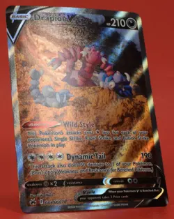 Pokemon TCG English Card Crown Zenith Galarian Gallery Drapion V GG49/GG70 - Image 3