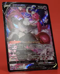 Pokemon TCG English Card Lost Origin Trainer Gallery Enamorus V TG18/TG30 - Image 3