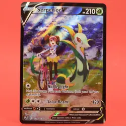 Pokemon TCG English Card Silver Tempest Trainer Gallery Serperior V TG13/TG30 - Image 1