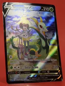 Pokemon TCG English Card Silver Tempest Trainer Gallery Serperior V TG13/TG30 - Image 3