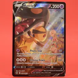 Pokemon TCG English Card Silver Tempest Trainer Gallery Mawile V TG17/TG30 - Image 1