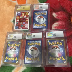 Pokemon Graded Card Slab Lot Of 5- CGC - Image 2