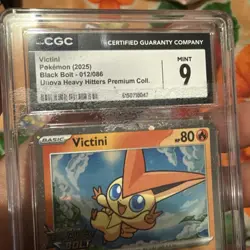Pokemon Graded Card Slab Lot Of 5- CGC - Image 3