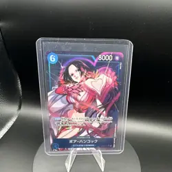 Bandai One Piece Card Game Boa Hancock OP07-051 SR Alt Art Foil JP OP07 - Image 1