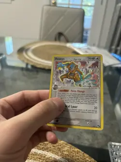 Pokemon Card Deoxys Delta Species Holo Rare 2/17 MP - - Image 1