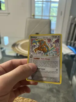 Pokemon Card Deoxys Delta Species Holo Rare 2/17 MP - - Image 2