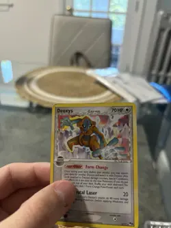 Pokemon Card Deoxys Delta Species Holo Rare 2/17 MP - - Image 4