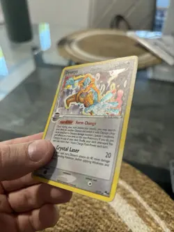 Pokemon Card Deoxys Delta Species Holo Rare 2/17 MP - - Image 5