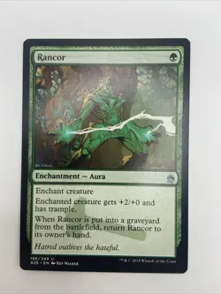 Rancor Light Play, English Magic the Gathering MTG Masters 25 - Image 1