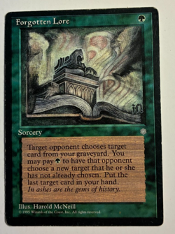 MTG Ice Age Forgotten Lore LP Uncommon - Image 1